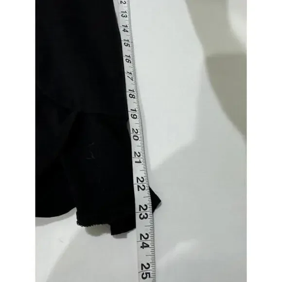 Princess Polly Kiribati Black Ruffle Hem Sleeveless Mini Short Dress- Size 12 - Picture 7 of 9